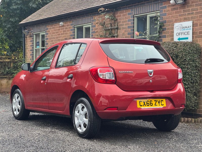 DACIA SANDERO 1.2 Ambiance Euro 6 5dr 2016